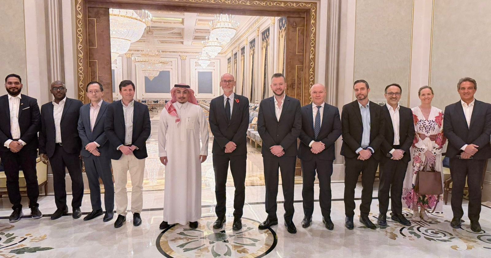 The Group Managing Director of Ajlan & Bros Holding Group welcomed the visit of His Excellency the Ambassador of the United Kingdom to the Kingdom, Mr. Stephen Hitchen